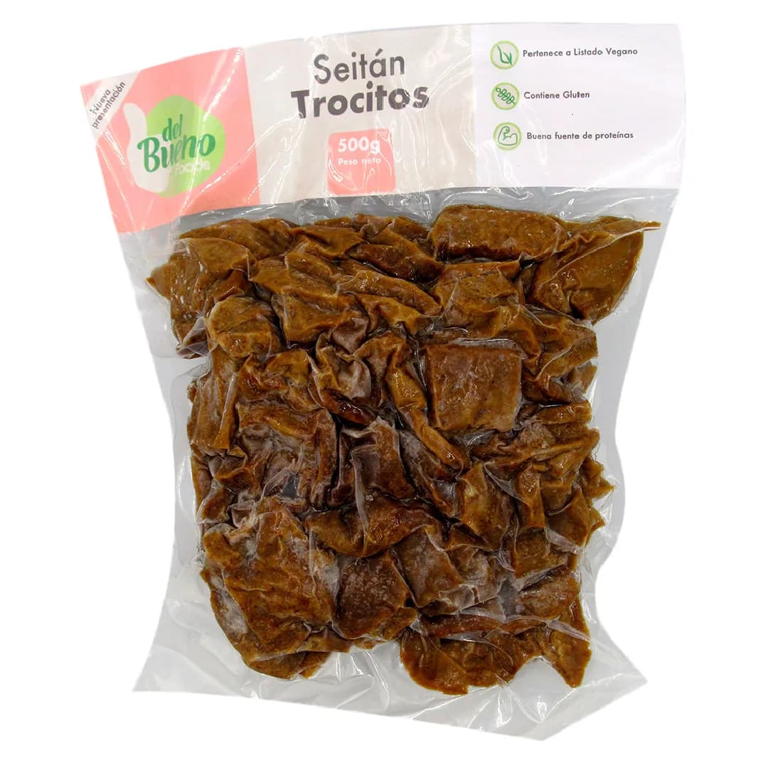 Seitan formato Trocitos 500 gr aprox.