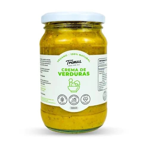 Crema Artesanal de Verduras Vegana, 350 g