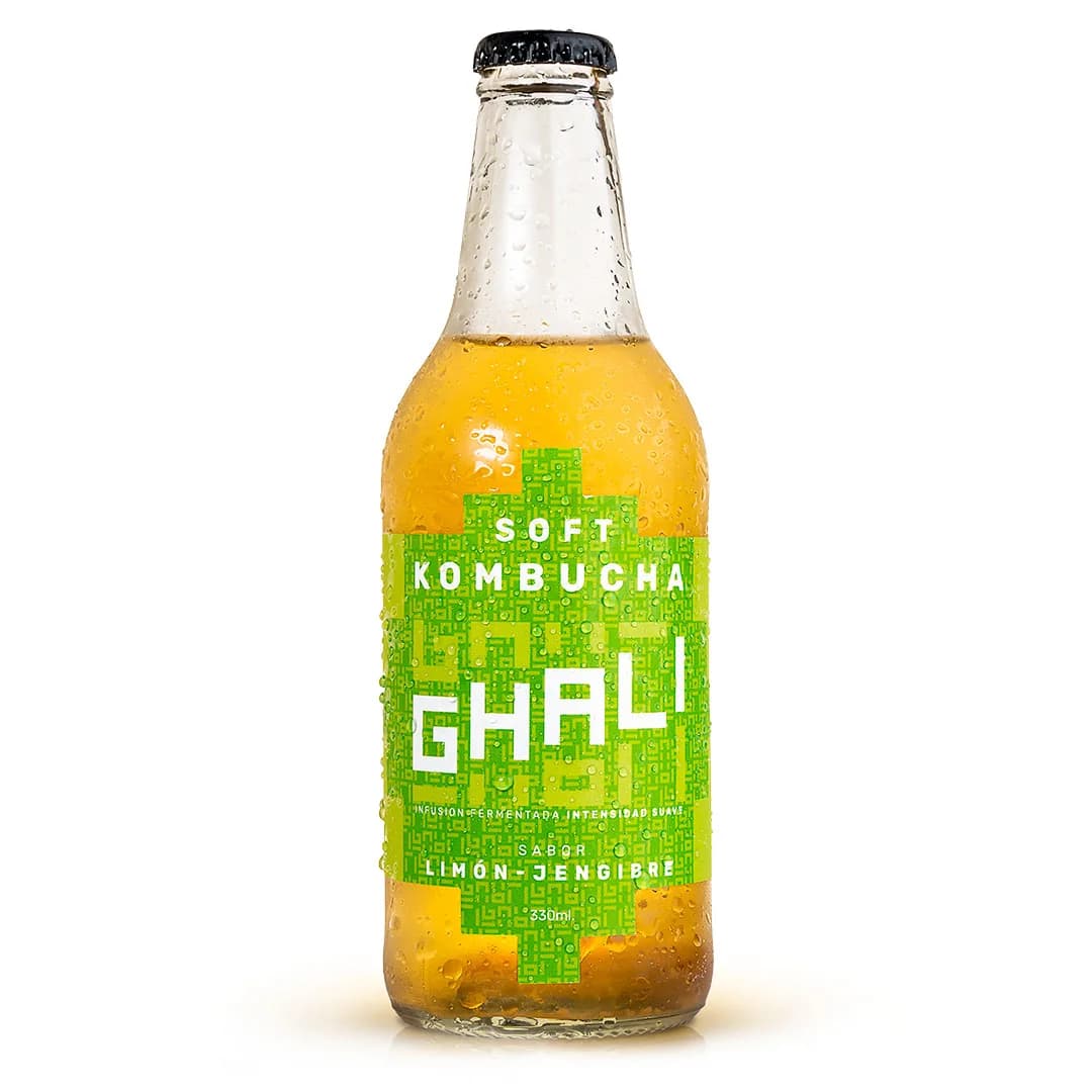 Kombucha Limón Jengibre 330 ml