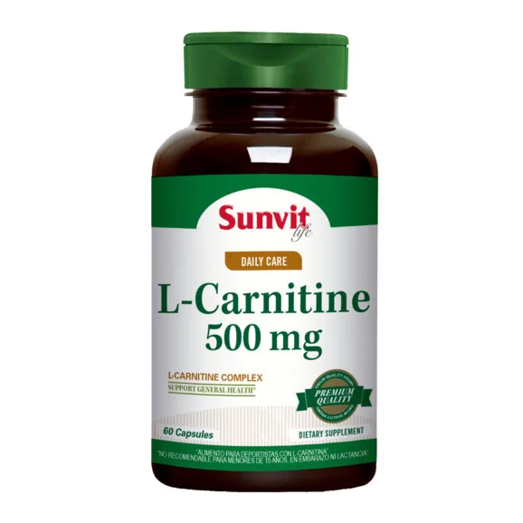 L-Carnitina 500 Mg 60 cápsulas