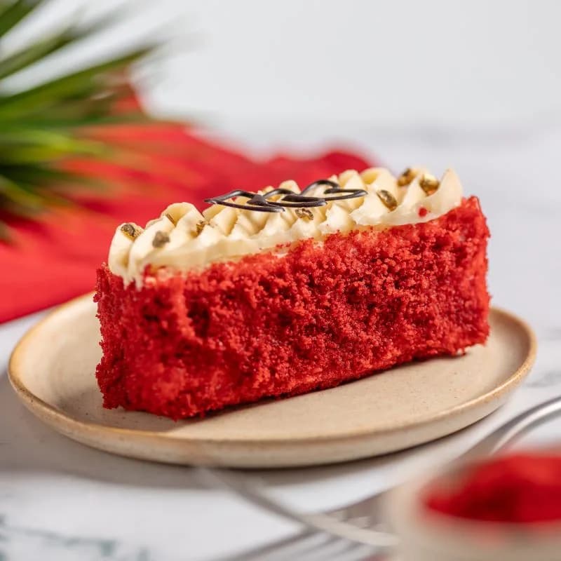 Adorada Frambuesa Red Velvet. sin Azúcar. Keto Individual.