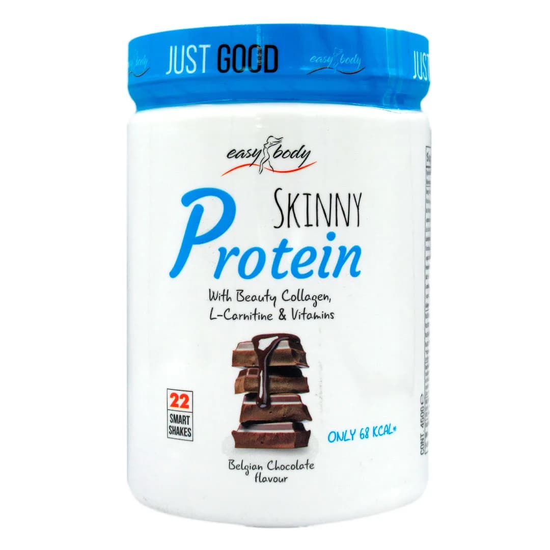 Skinny Proteína con Colageno Vitaminas y L carnitina Sabor Chocolate 450 Grs