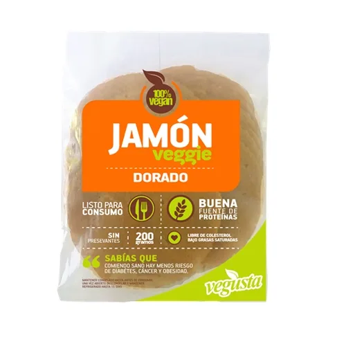 Jamón Dorado Vegano 200 grs