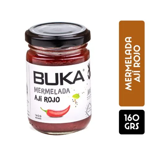 Mermelada Natural Aji Rojo Sin Gluten 160 gr Sin Gluten