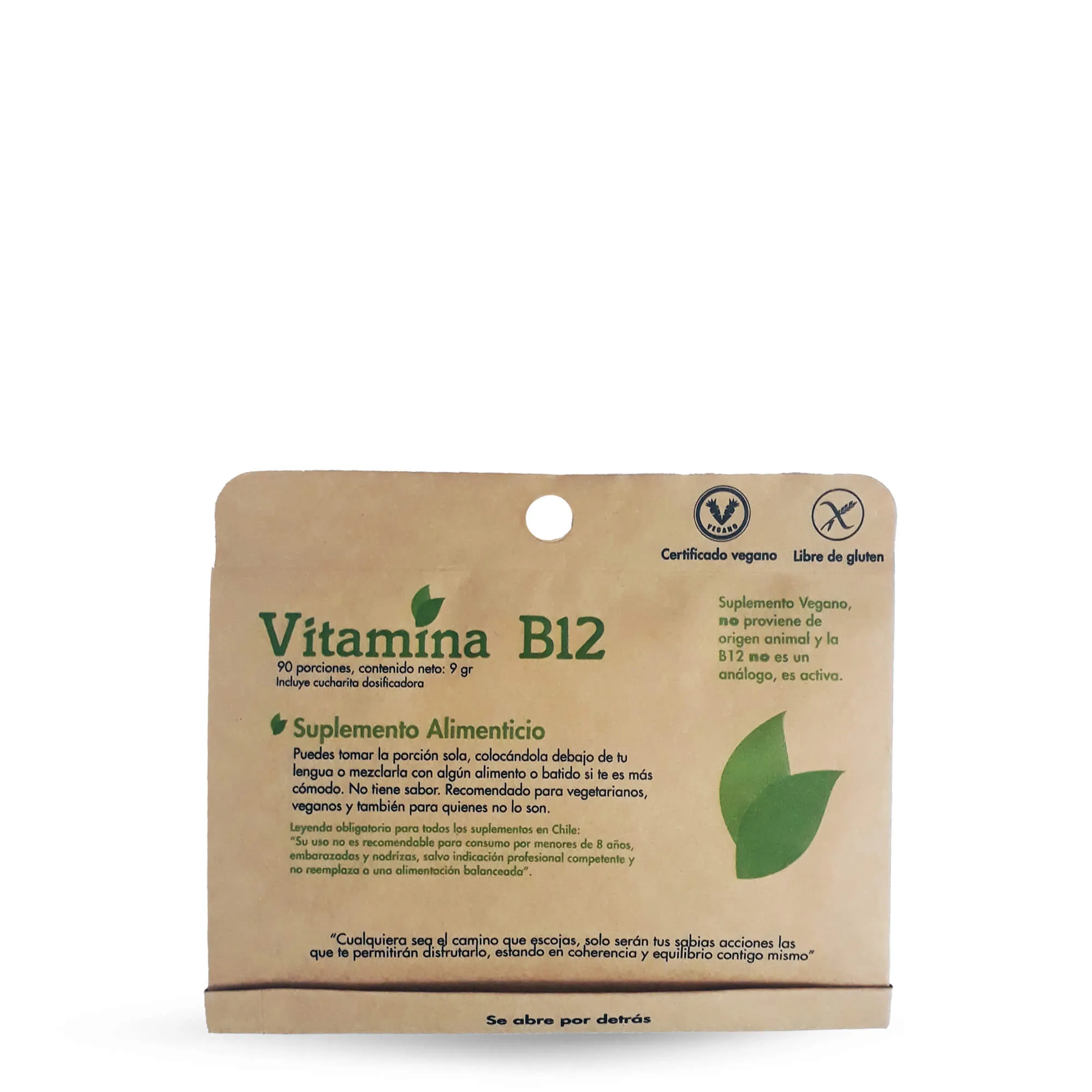Vitamina B12 9 Gramos