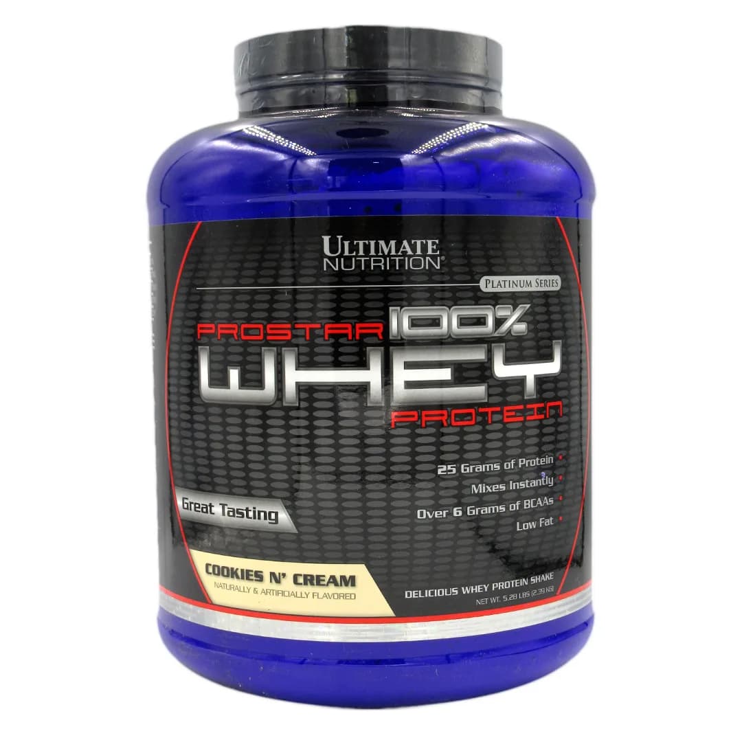 Prostar 100% Whey Protein Sabor Cookies and Cream 2.39 kg