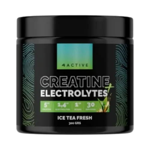 Creatina + Electrolitos en Polvo Sabor Ice Tea Fresh 300 grs