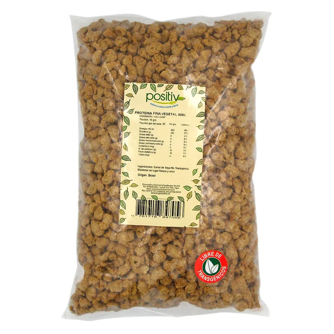 Proteína de Soya Fina 500 gr
