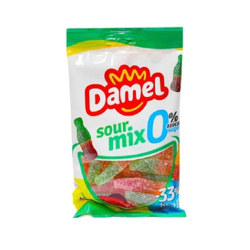 Gomitas Botella Sour Mix sin Azúcar 90 grs