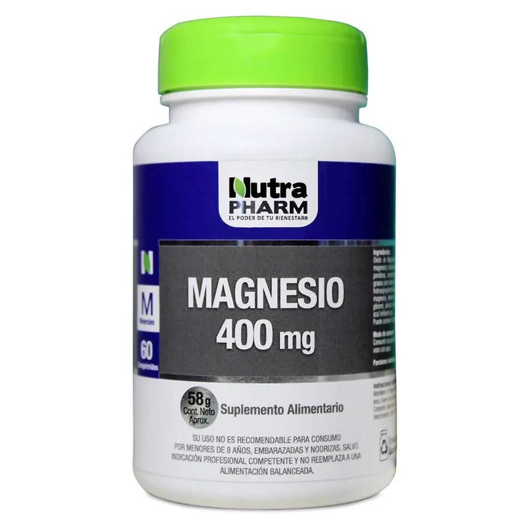 Magnesio 400 mg Premium 60 comprimidos
