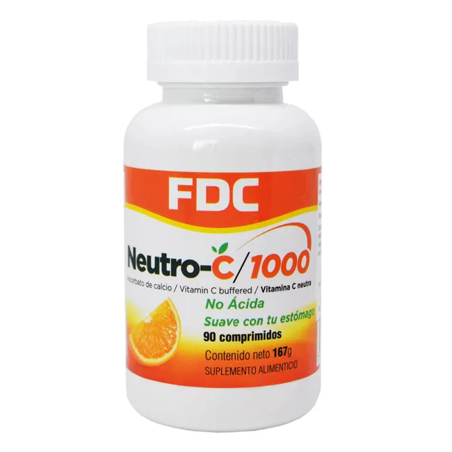 Vitamina C Neutra 1000 mg NEUTRO C 1000 90 comprimidos