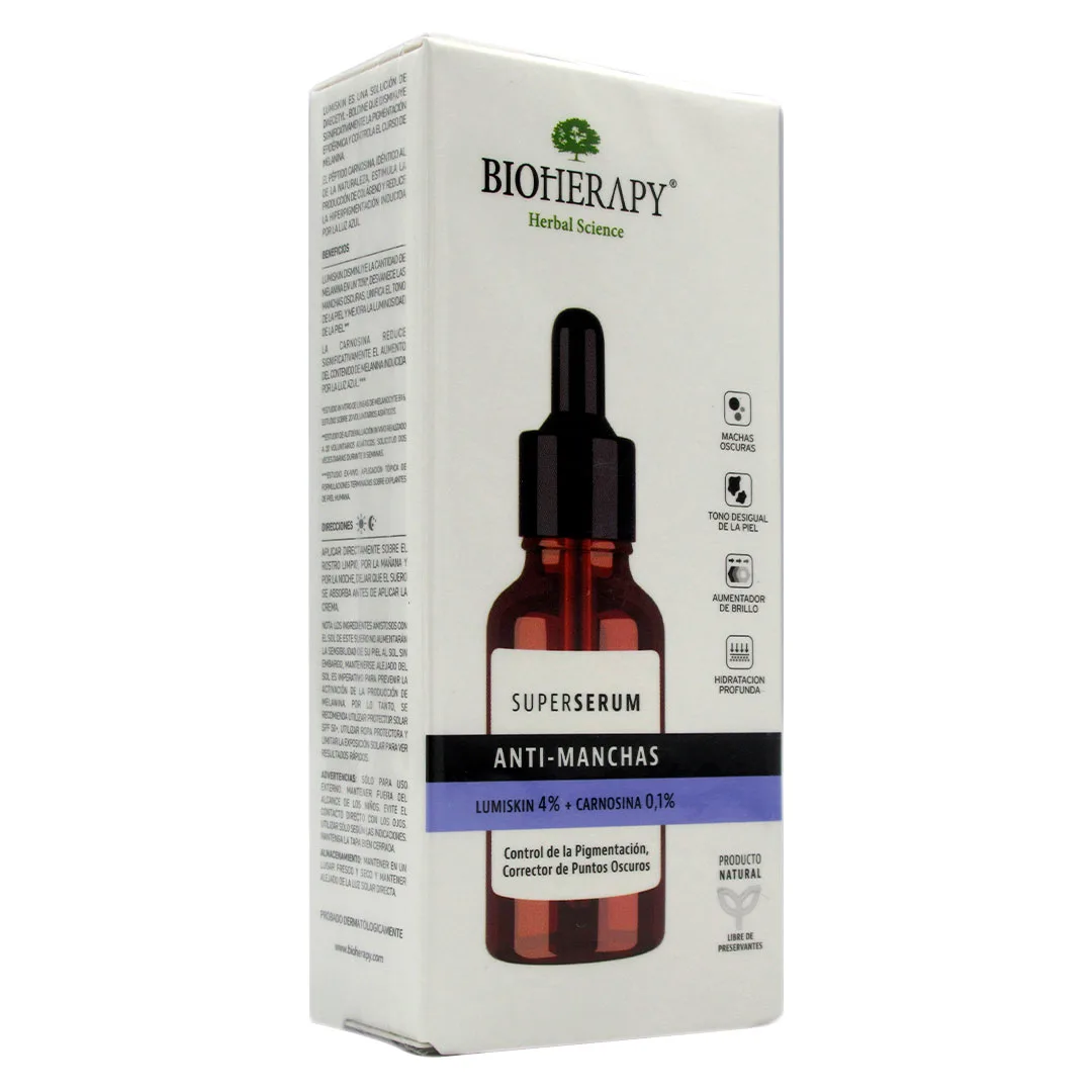 Serum Anti Manchas con Lumiskin y Carnosina 30 ml