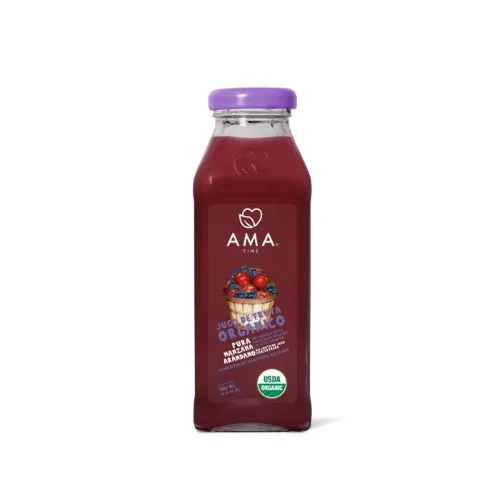 Jugo de Fruta Manzana Arandano Orgánico 300 ml