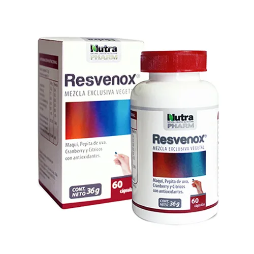 Resvenox Mezcla de Citricos con Antioxidantes 60 cápsulas