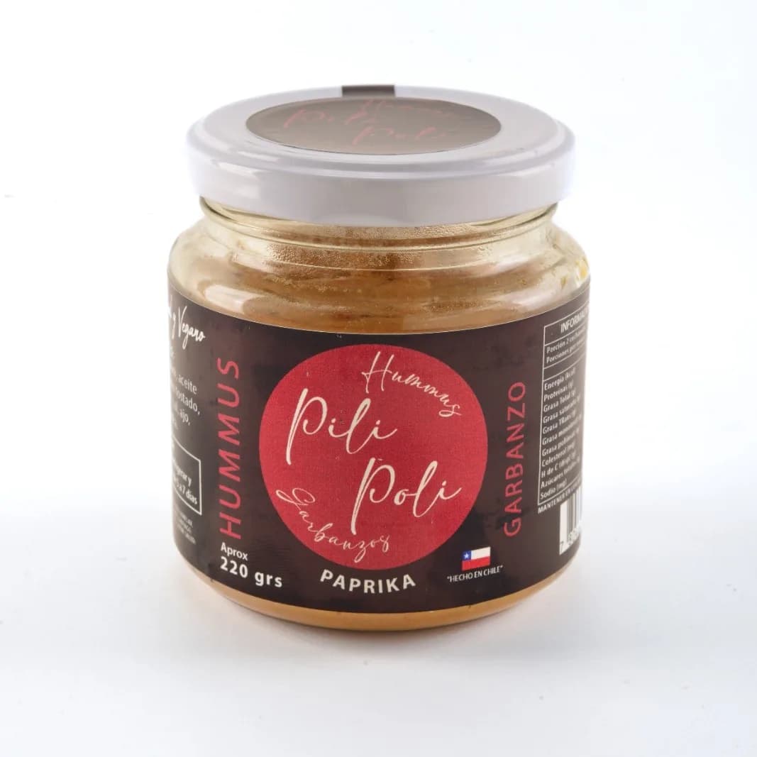 Hummus garbanzo paprika 220 grs