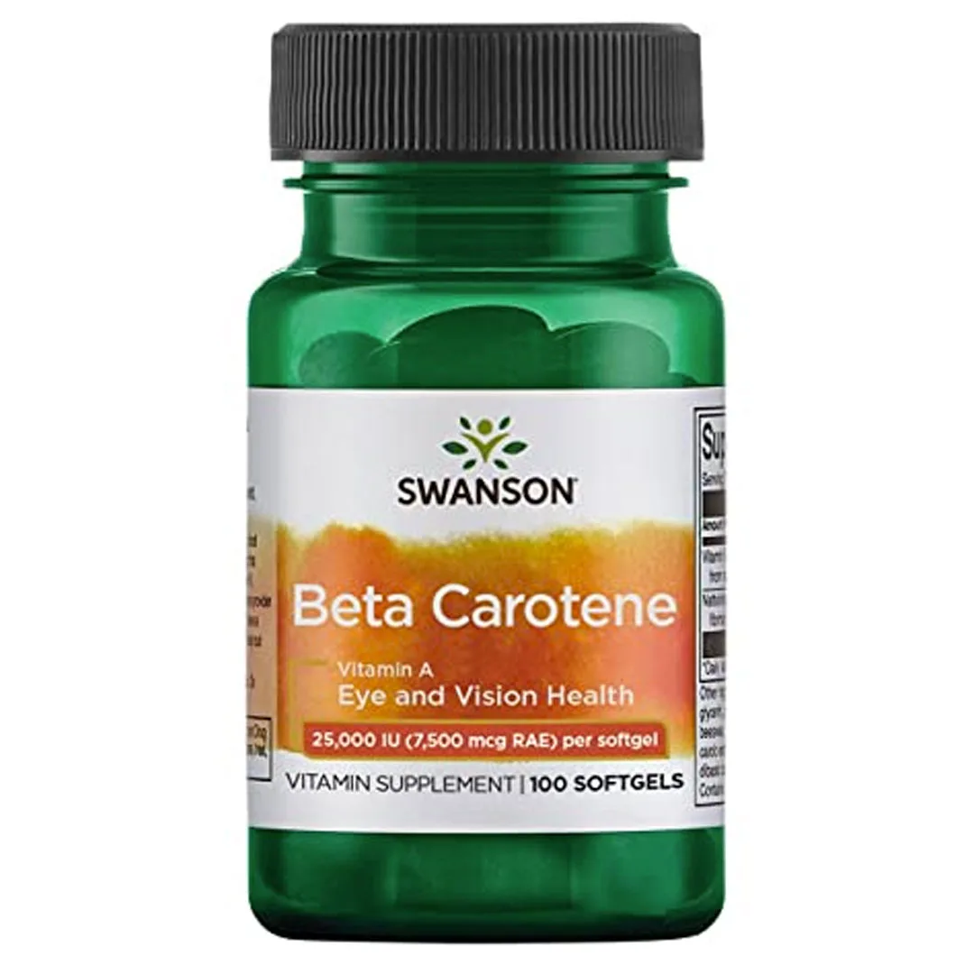 Beta Caroteno 100 Capsulas blandas