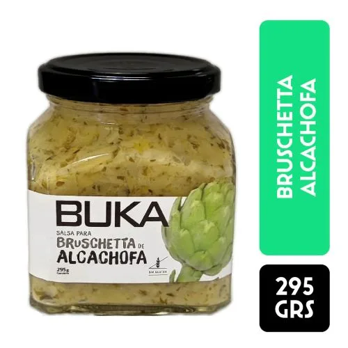 Bruschetta De Alcachofa Sin Gluten 295 gr Sin Gluten
