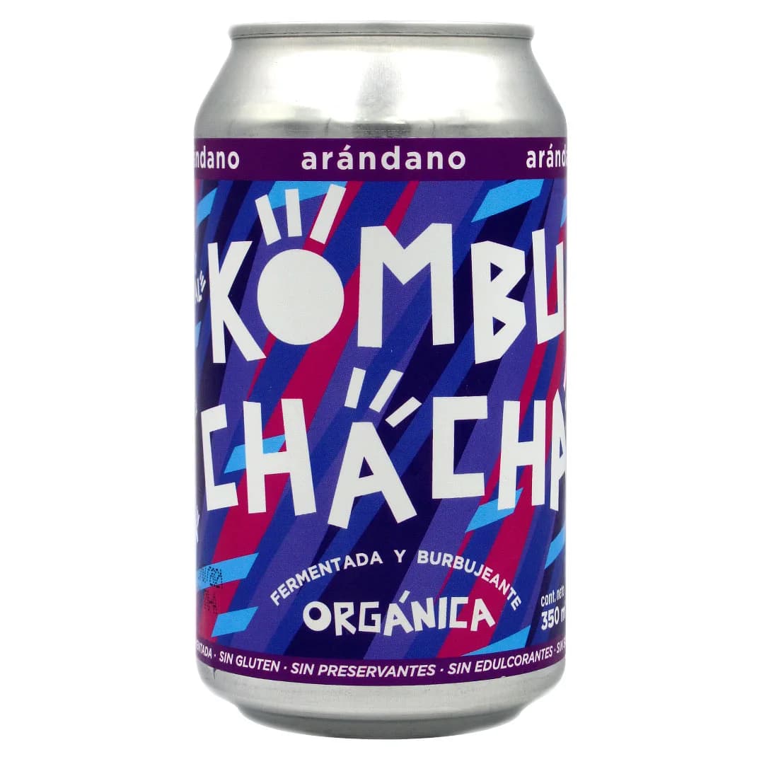 Kombucha cero calorias sabor Arandano 350 ml