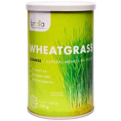 Polvo de Germinado de Trigo Wheatgrass Orgánico 150 grs