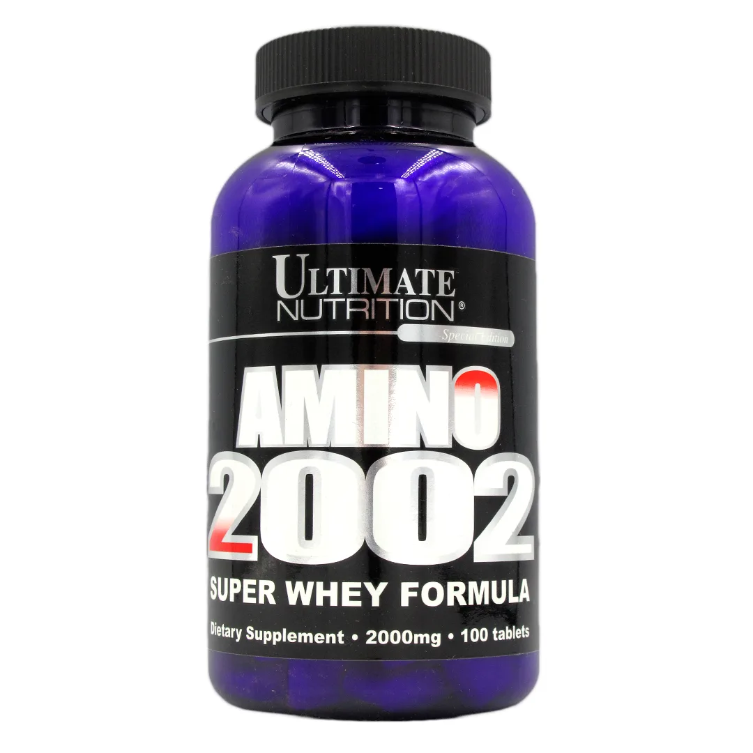 Amino 2002 Super Whey Formula 100 Tabletas