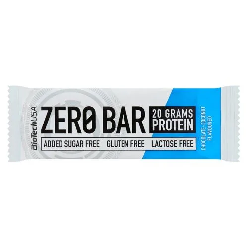 Barra de Proteína Zero Sin Gluten Sin Lactosa Sabor Chocolate y Coconut 50 gr
