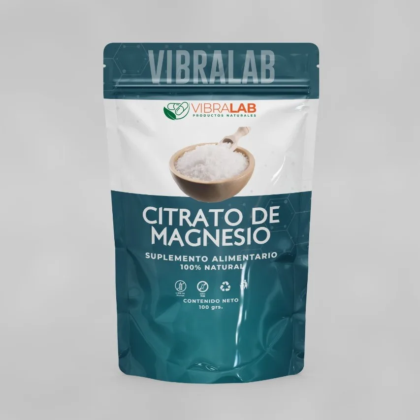 Citrato de Magnesio en Polvo 100 grs