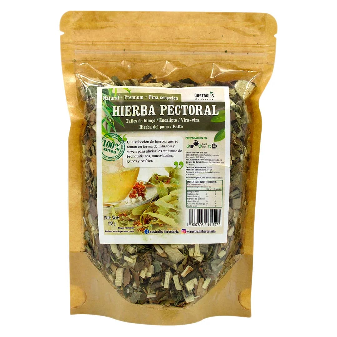 Hierba Pectoral 120 grs