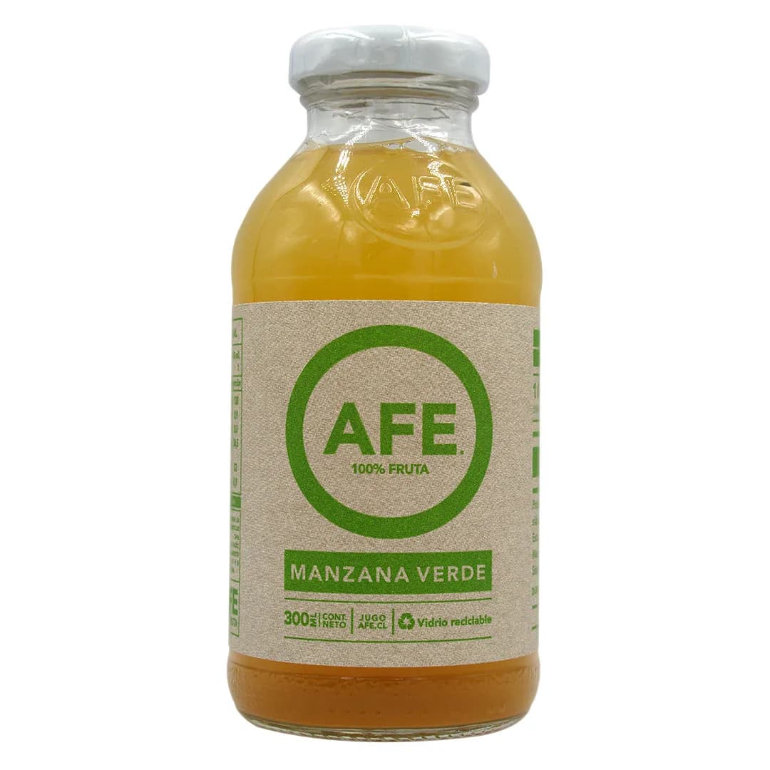 Jugo de Manzana Verde 100 % Fruta 300 ml