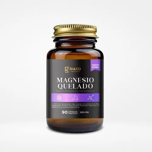 Magnesio quelado 90 cap RI&CO