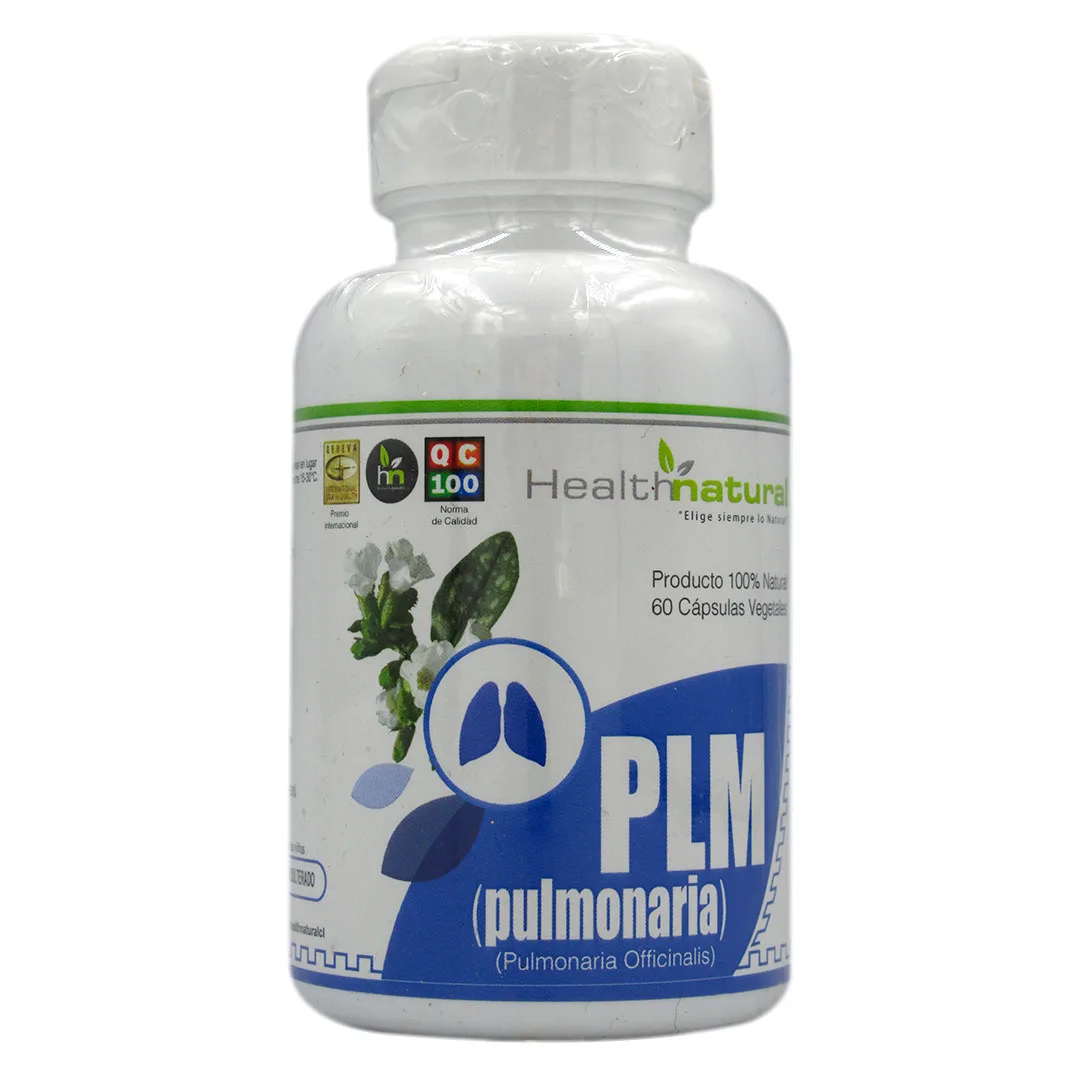 PLM (pulmonaria) 500mg 60 Capsulas Vegetales