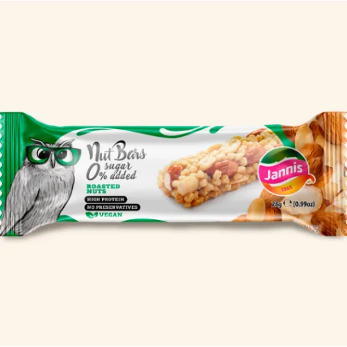 Barra Almendras Tostadas Vegana Sin Gluten 28 gr
