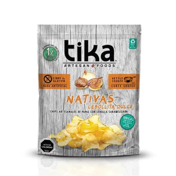 Chips de Papas con Cebolla Caramelizada 180 grs