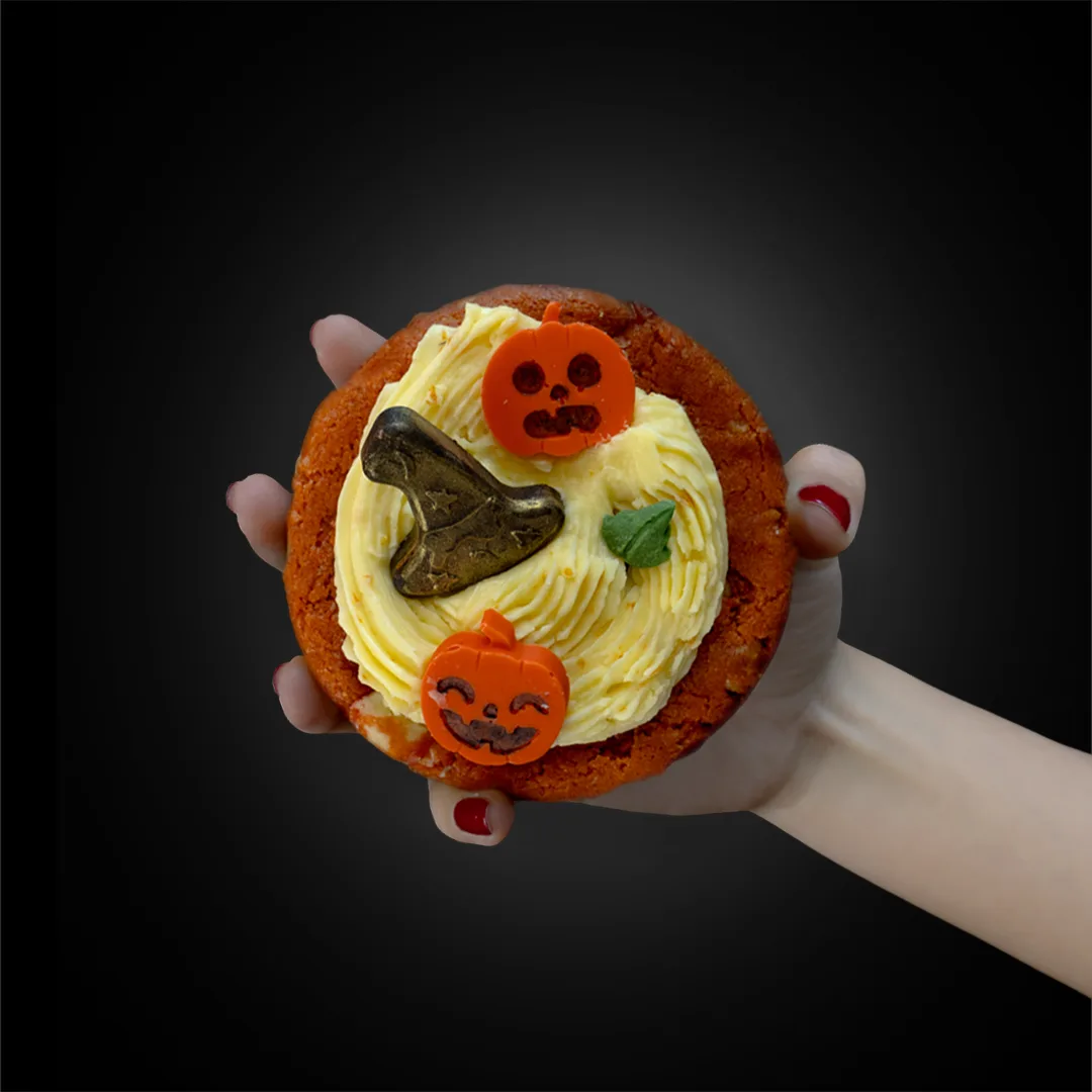 Pumpkin Cookie, Pack de 2 unidades, Sin Azúcar