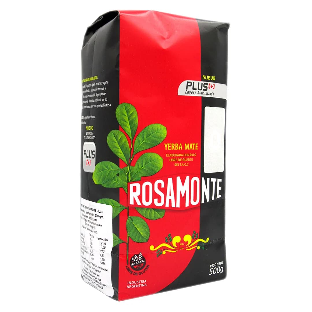 Yerba Mate Plus Sin Gluten 500 Grs