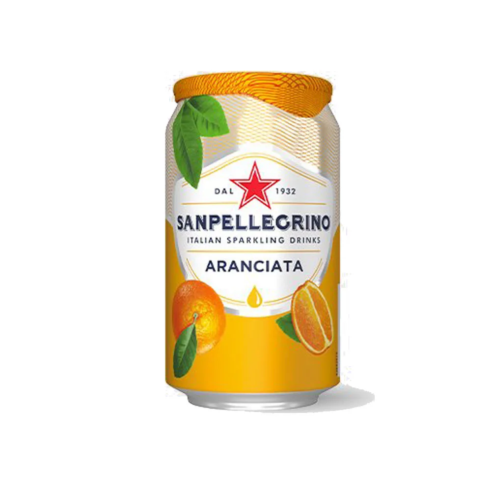Agua Gasificada con jugo de naranja concentrado 330 ml