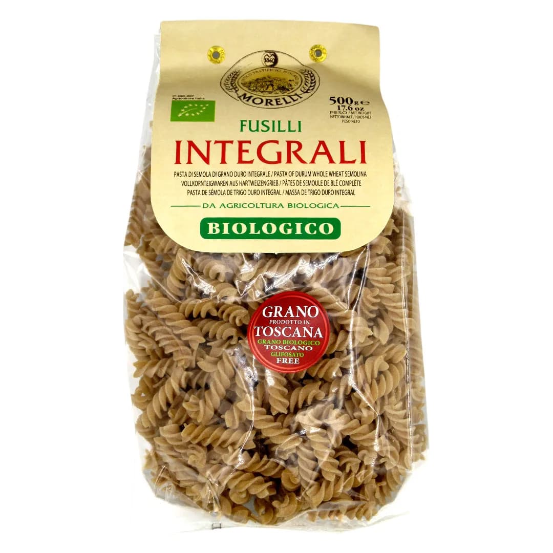Fusilli Integrales Orgánicos 500 gr