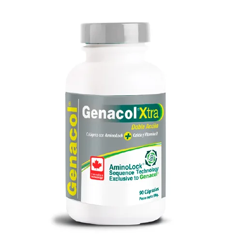 Genacol Xtra Colágeno Hidrolizado con Calcio y Vitaminas 90 Cápsulas