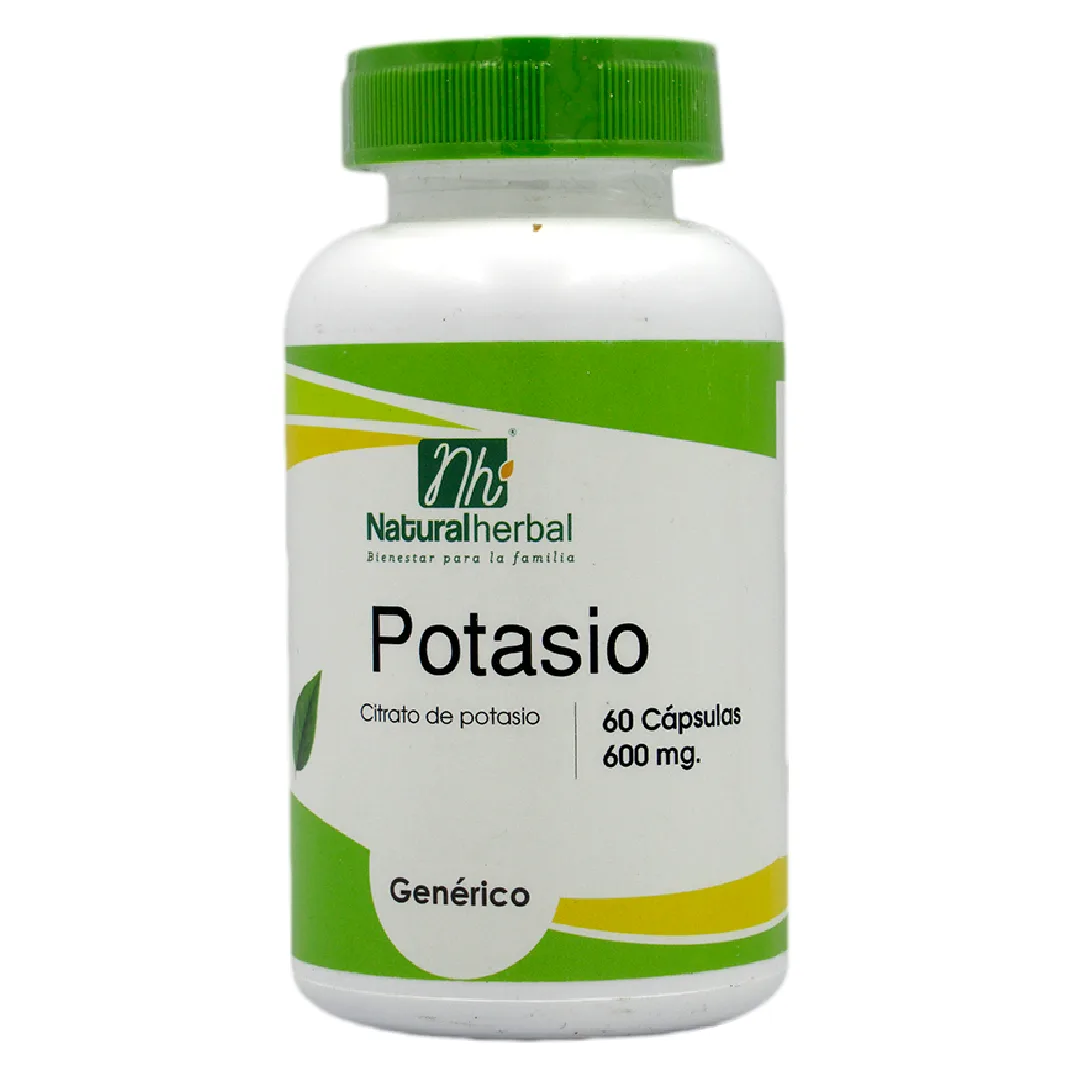 Potasio 60 cápsulas