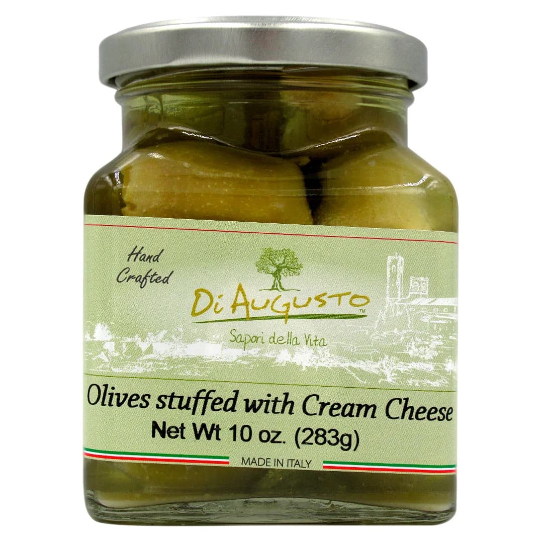 Aceitunas Verdes Rellenas de Queso Crema 283 gr