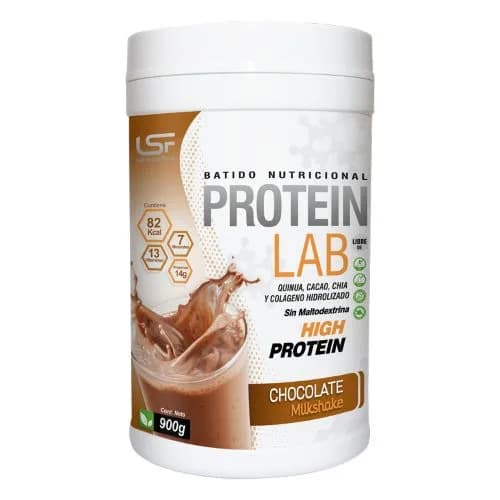Protein Lab Chocolate 900 Gr Batido Nutricional