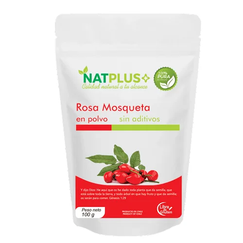 Rosa Mosqueta en Polvo Libre de Glúten 100 Grs
