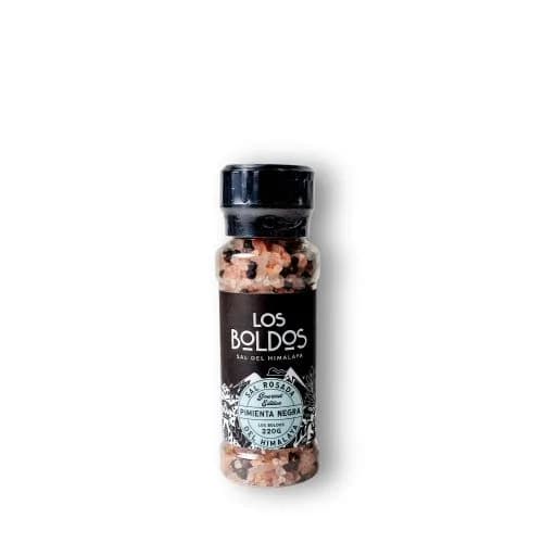 Sal Rosada del Himalaya Pimienta Negra Molinillo 220 gr