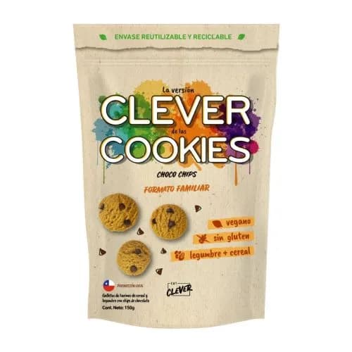 Galletas Chocolate Chips Cacao Vegano 150 grs