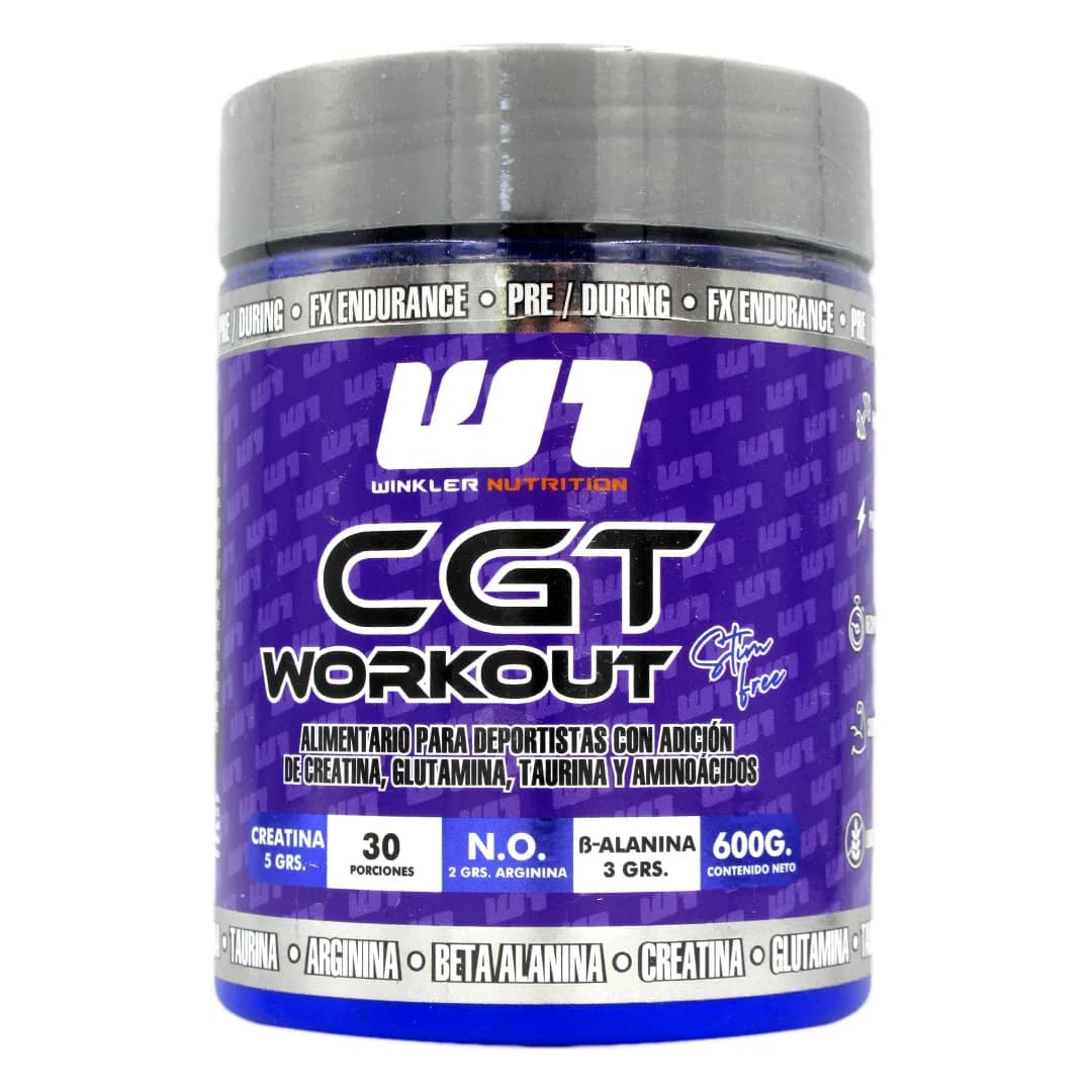 CGT Pre entrenamiento Sabor Berries 600 Grs