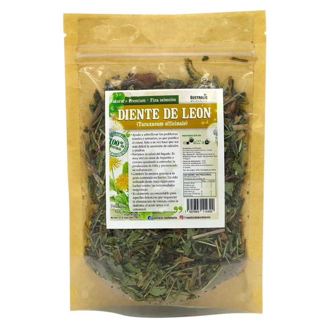 Diente de Leon Hierba 40 grs