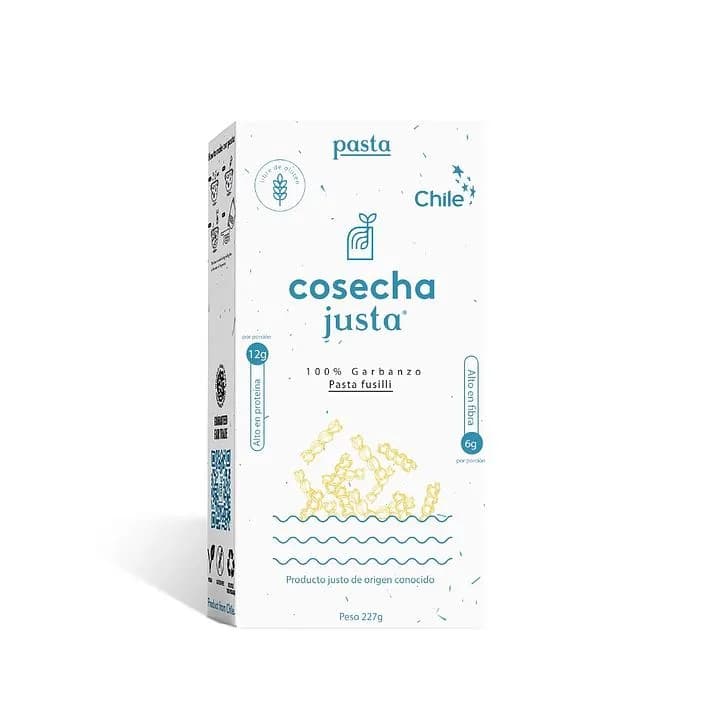 Pasta fusilli de garbanzo 227 gr
