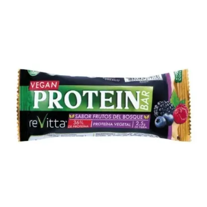 Barra de Proteína sin Gluten sin Lactosa Sabor Frutos del Bosque 60gr