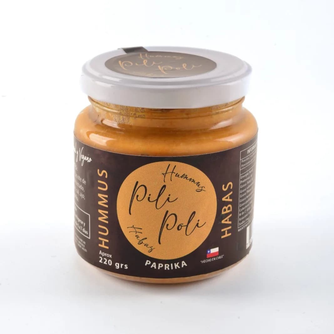 Hummus habas paprika 220 grs