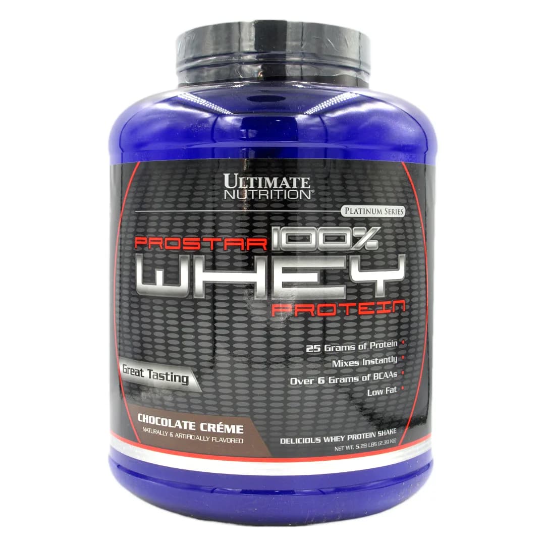Prostar 100 % Whey Protein Sabor Crema de Chocolate 2.39 kg