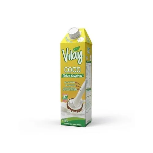 Bebida Vegetal de Coco Sabor Original Sin Gluten Sin Soya 1 LT